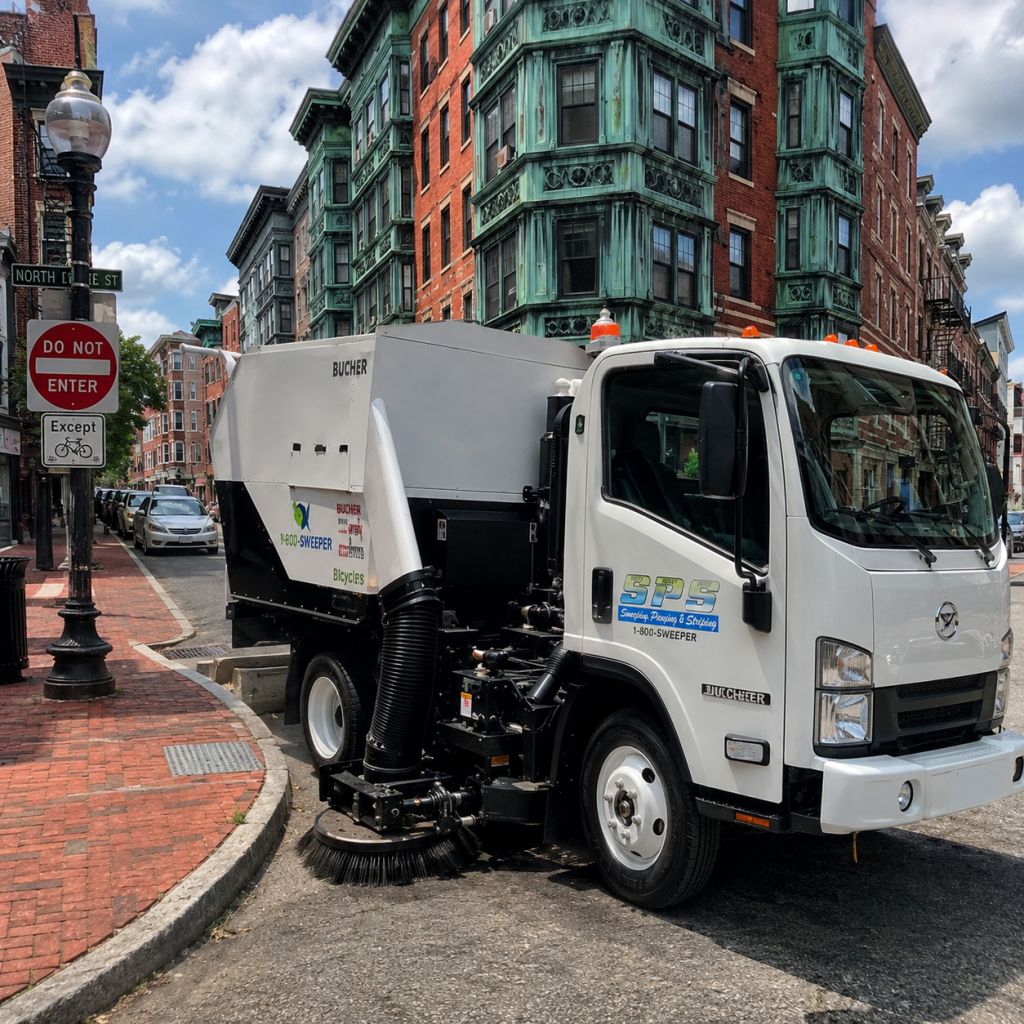 Power Sweeping Mansfield, Massachusetts